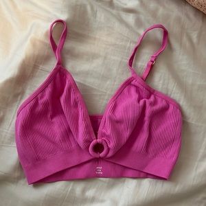 pink aerie bralette